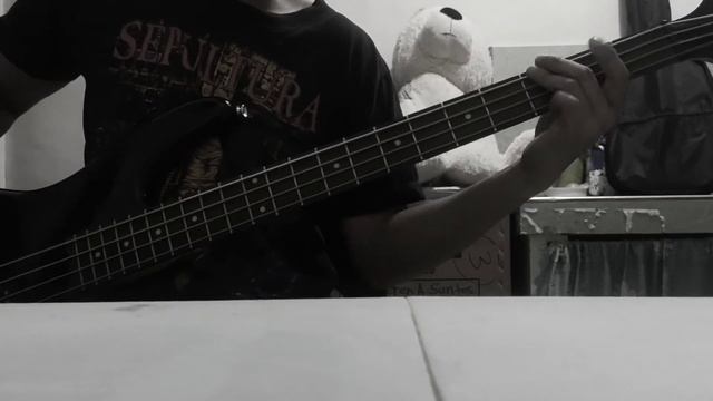 Padre Damaso - Warlock (cover bass) смотреть онлайн