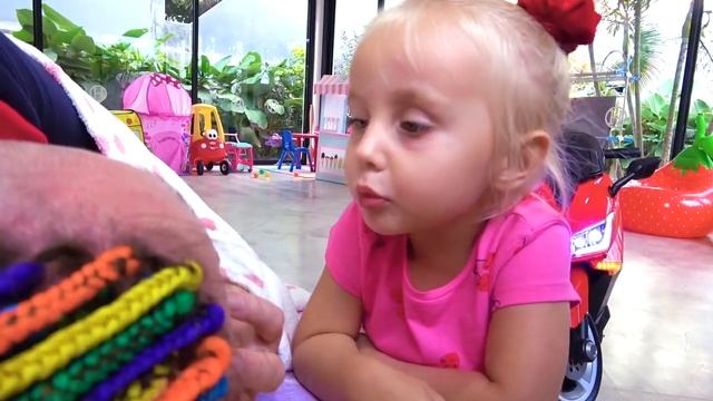 Alice and dad play professions game and learn simple safety rules for kids смотреть онлайн