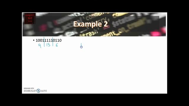 Converting From Binary to Hex смотреть онлайн