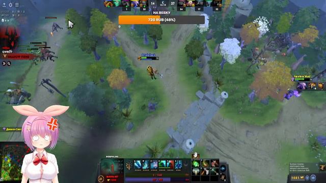 DOTA 2 - ZXC раз на раз на миду смотреть онлайн