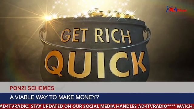 PONZI SCHEMES: A VIABLE WAY TO MAKE MONEY? смотреть онлайн