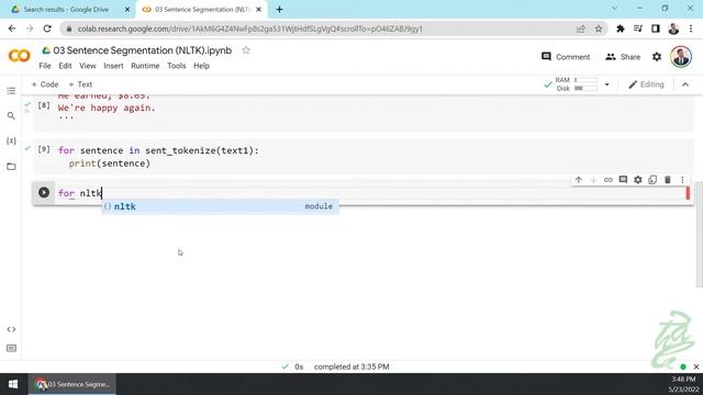08 - NLP Sentence Segmentation with NLTK смотреть онлайн