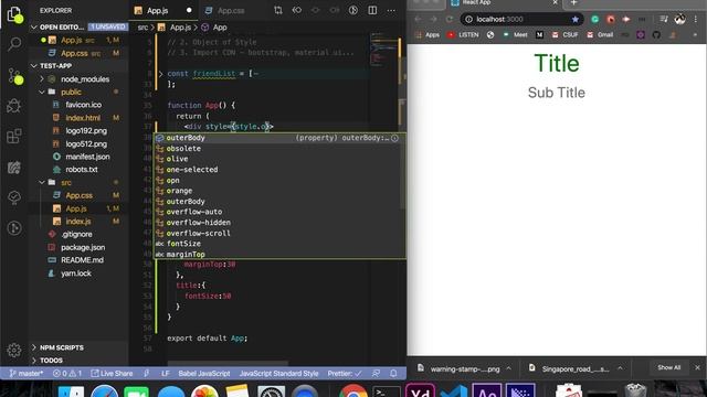 Using CSS in React - Learn React Quickly - Easy explanation of React Basics смотреть онлайн