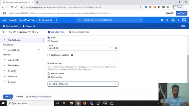 Deploy Kubernetes Cluster on Google Cloud (GKE) смотреть онлайн