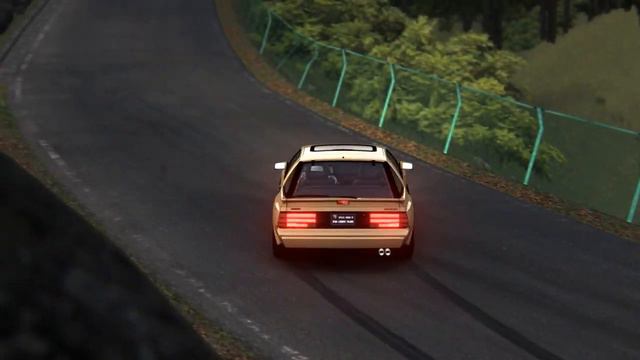 Sights and Sounds, Mitsubishi Starion at Gunsai || Assetto Corsa смотреть онлайн