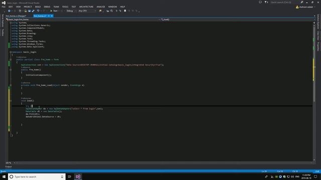 c# with sql server: select data #T5 смотреть онлайн