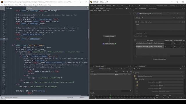 SuperTools in Katana | 02 Create an Attribute Wedge to Control Inputs смотреть онлайн
