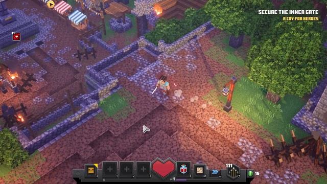 Minecraft Dungeons КАК ИГРАТЬ (часть 1 - Начало) смотреть онлайн