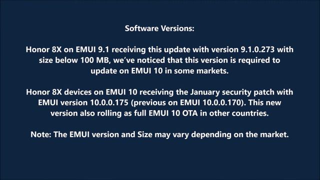 Honor 8x January Security Patch 2020 – Emui 10 Expanding | The Tech Bite смотреть онлайн
