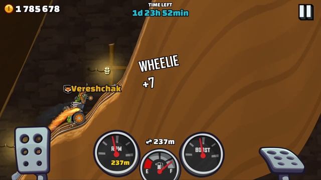 Hill Climb Racing 2 - 46530 points in MIXED MESSAGES Team Event смотреть онлайн