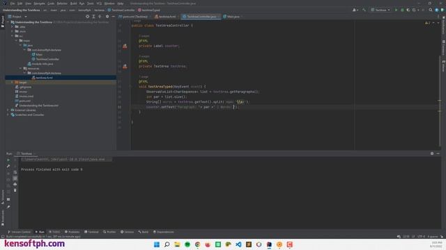 JavaFX TextArea Tutorial For Beginners смотреть онлайн