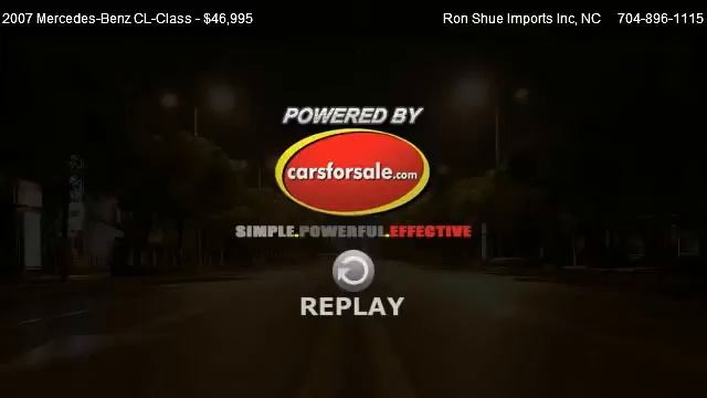 2007 Mercedes-Benz CL-Class - for sale in Cornelius, NC 28031 смотреть онлайн