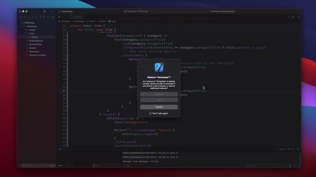 SwiftUI: Building Notes App + SwiftData + CRUD | macOS 14 | Xcode 15 смотреть онлайн