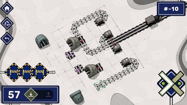 Railbound Level #-10 Walkthrough смотреть онлайн
