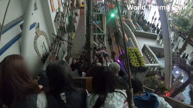 [World Theme Park] Lotte World attraction 'The Conquistador' смотреть онлайн