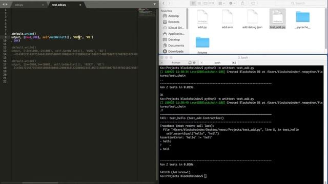 Neo Smart Contract Tutorial - Test Cases In Python смотреть онлайн