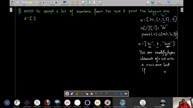 Class 56 - Mutable/Immutable and introduction to tuple смотреть онлайн