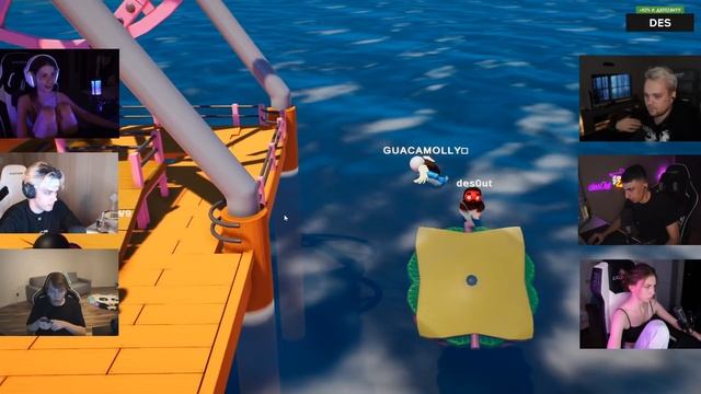 НОЧНОЙ УГАР В GANG BEASTS! ДЕСАУТ СТАНИСЛАВ ГУАКАМОЛЛИ ВИШЕНКА СТРОГО И ДРУГИЕ ИГРАЮТ В ГЕНГ БИСТ! смотреть онлайн