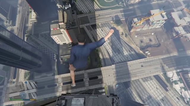 GTA 5 Epic Falling off buildings compilation #1 смотреть онлайн
