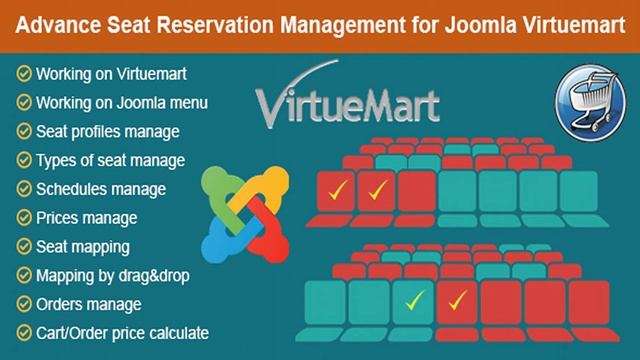 Advance Seat Reservation Management for Joomla Virtuemart | Codecanyon Scripts and Snippets смотреть онлайн