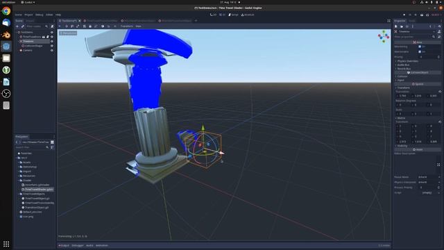 Skyward Sword's time travel effect recreated in Godot смотреть онлайн
