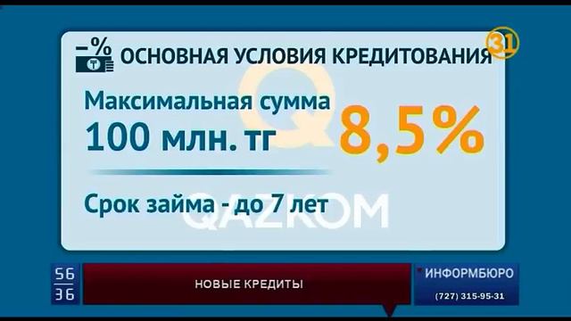 Qazkom начинает кредитовать бизнес по специальным программам 