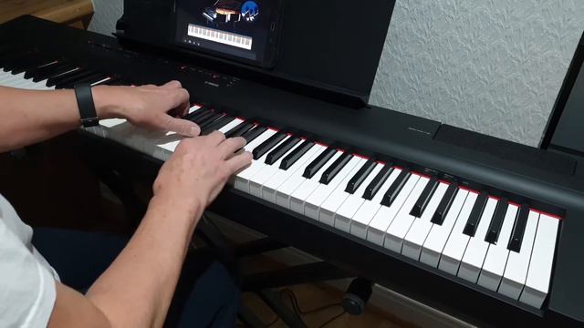 Caruso Cover Version On Yahama P125 Digital Piano