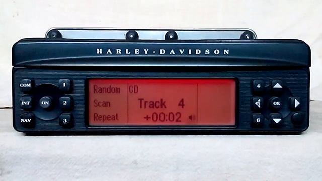 Harley Davidson Harman Kardon 76160-06 AM/FM/CD Player W/AUX Input #1