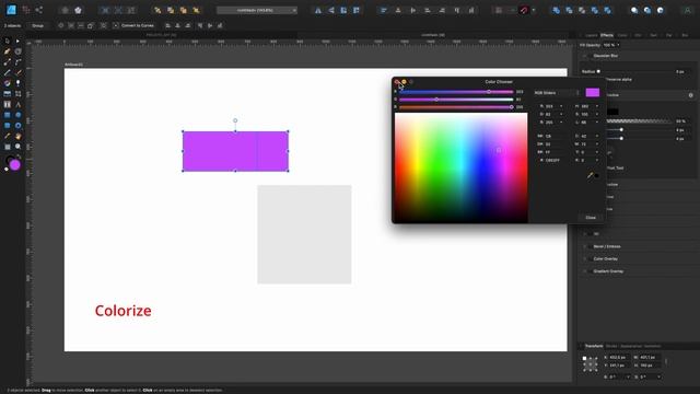Glass Effect (Affinity Designer) смотреть онлайн
