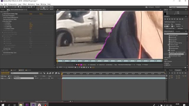 как убрать ФОН на видео БЕЗ ХРОМАКЕЯ ротоскопинг в after effects инструментом rotobrush смотреть онлайн