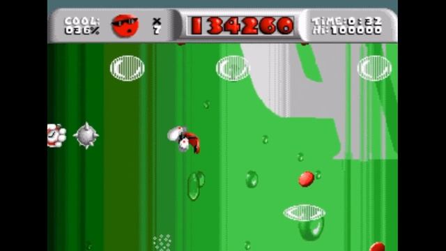 Sega Mega Drive 2 (Smd) 16-bit Cool Spot Bonus Level, Uncola