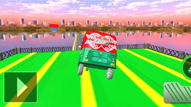Indian Tuk Tuk Auto Rickshaw Driving-Morden Taxi Driver-Android Gameplay смотреть онлайн