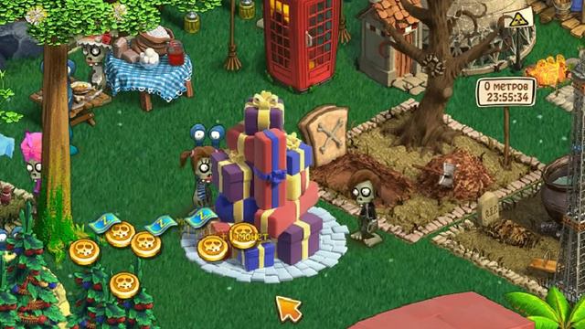 Что выпадает из Ледяного дворца в игре Зомби Ферма - от ZombiCity.info смотреть онлайн