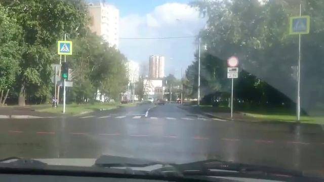 Пяловский маршрут. Разворот на пересечении ул. Селигерская/Дмитровское шоссе смотреть онлайн
