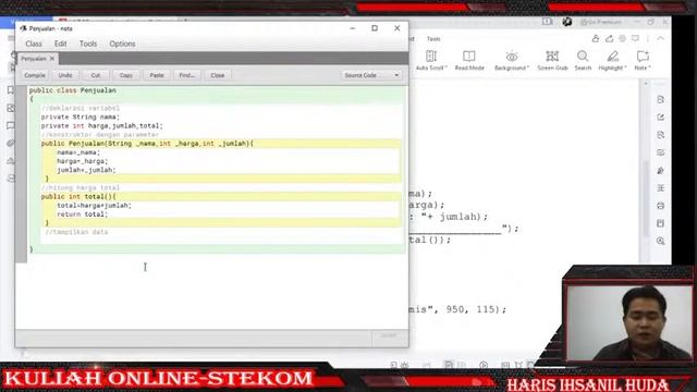 PBO-Penggunaan CLASS di Java Progdi Sistem Informasi Universitas STEKOM смотреть онлайн