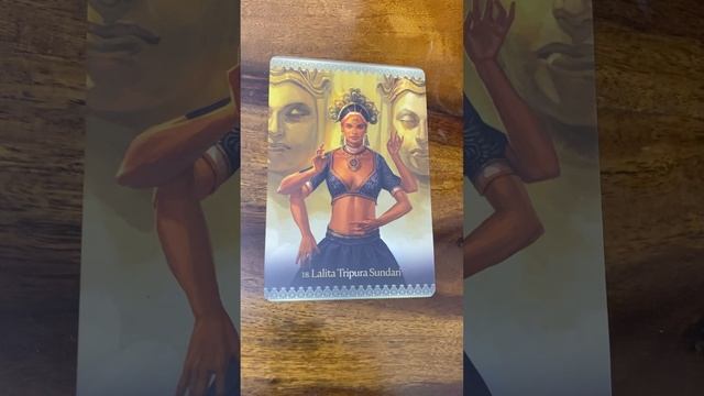 Kali Oracle Cards: 18. Lalita Tripura Sundari | Third of the Mahavidya Wisdom Goddesses | смотреть онлайн