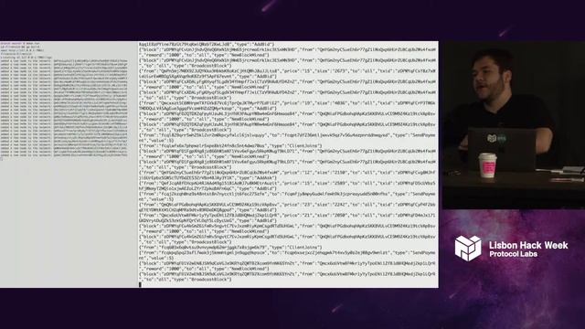 Lisbon Hack Week // P2P Visualizations & libp2p - Juan Benet смотреть онлайн