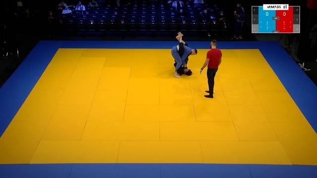 Ural Open Mat 6! Белые пояса (76 кг). Лукьянов Денис. Третья схватка. смотреть онлайн