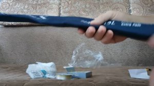 Распаковка посылки со спиннингом Hearty Rise Halcyon X, плетёнкой и тройниками по заказу Fmagazin