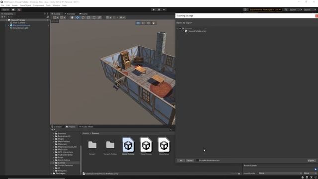 Export assets from Unity смотреть онлайн