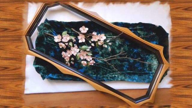 Мастер-класс - Панно из соломки "Яблоневый цвет" Галины Булыгиной смотреть онлайн