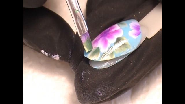 como realizar una flor de hibiscus con gel paint смотреть онлайн