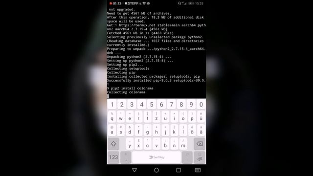 How to DDos with IdeniDos on Termux tutorial смотреть онлайн