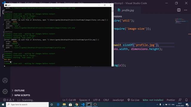 Node.js Express App to Find Image Size From URL or From Local Computer Using image-size Library 202 смотреть онлайн