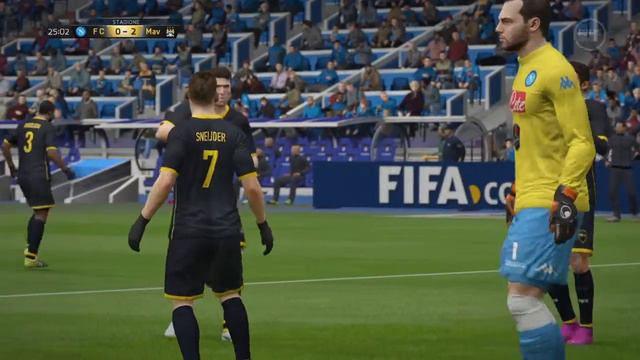 Amazing Free Kick Wesley Sneijder FIFA 16 (PS4) смотреть онлайн