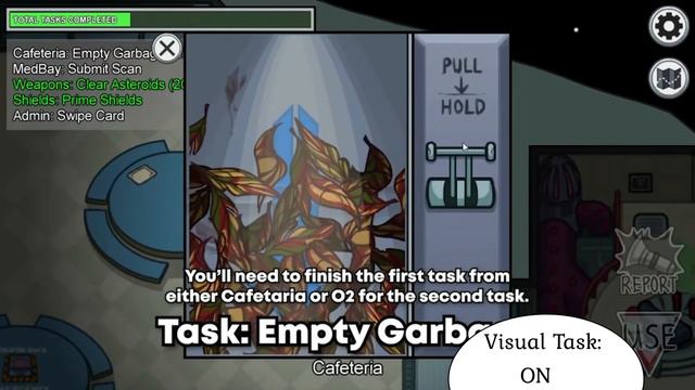 Visual Tasks in Among Us ( Skeld Map ) You must know ! смотреть онлайн