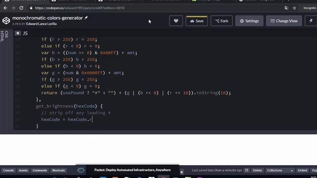 vuejs monochromatic colors generator смотреть онлайн