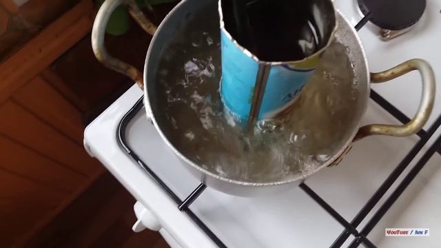 Нюансы ножеделания: пропитка рукояти на водяной бане смотреть онлайн