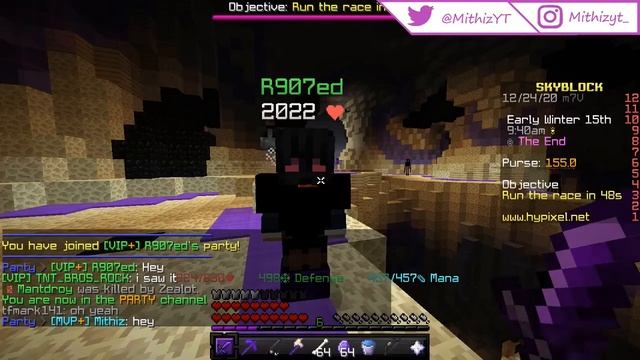 I Got Gifted An AOTD?! | The Hypixel Skyblock Carrot War [3] смотреть онлайн
