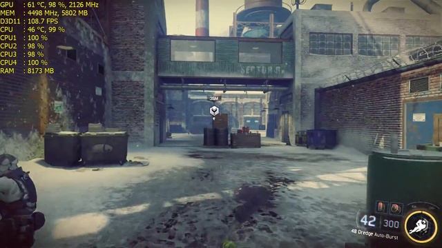 Intel G4560 + GTX 1060 6GB Gaming Call of Duty Black Ops 3 Extra 1080p 144hz смотреть онлайн